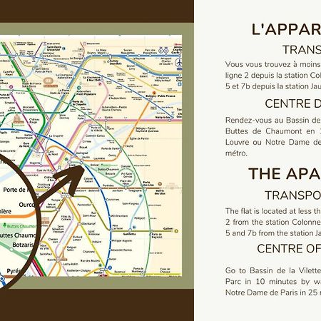 Independant Flat: Canal St Martin&Trains Stations! 巴黎 外观 照片